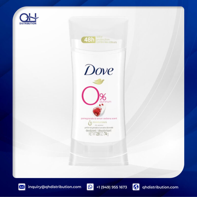 Dove 0% Aluminum Deodorant Stick Pomegranate & Lemon Verbena